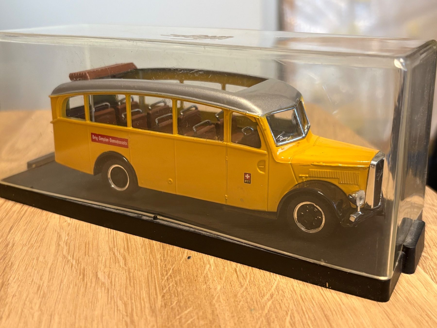 Modellini d'auto: Postauto Linie Brig-Simplon-Domodossola – Nuovo (secondo la descrizione) da Arlesheim venduto da Spielmax 2