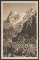 Mürren - Eiger 3975m - und  Mönch 4105m