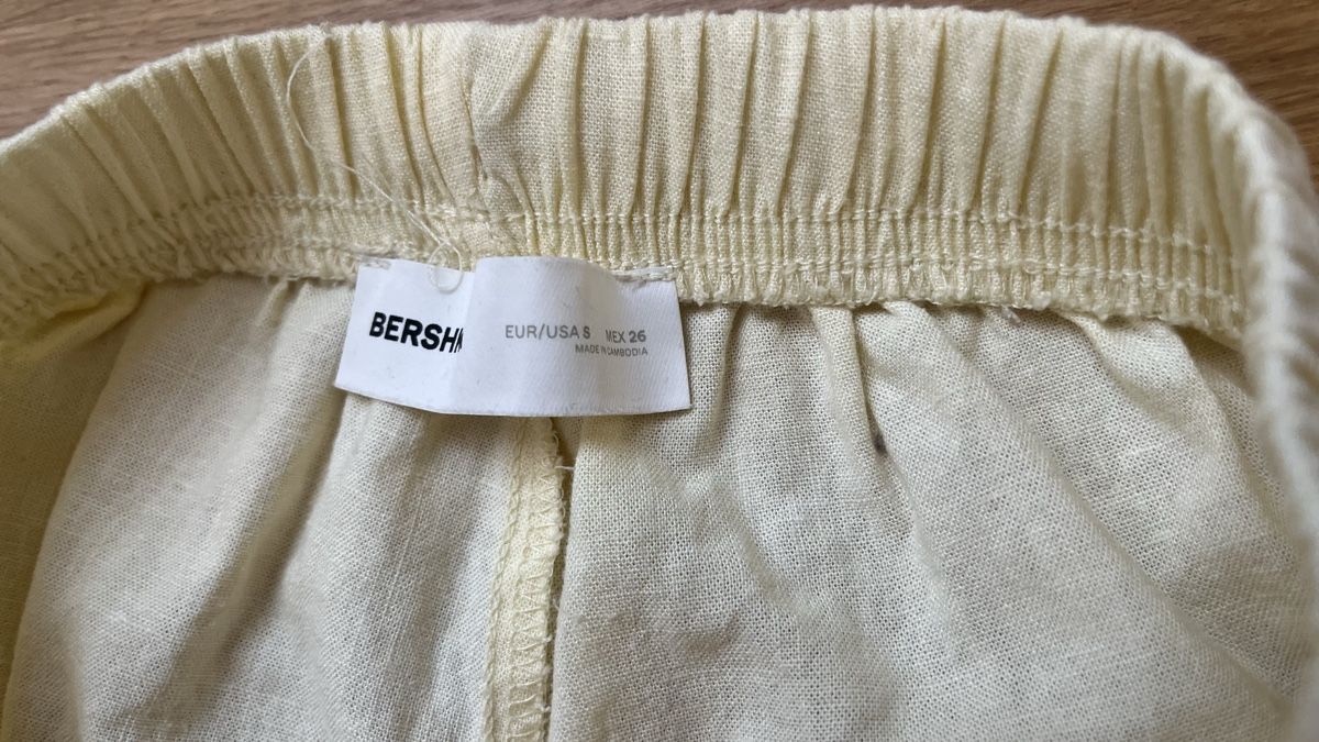 Bershka Hosen: Tolle sommerliche hellgelbe Leinenhose – Neu (gemäss Beschreibung) aus Chur von aline_Z2 3