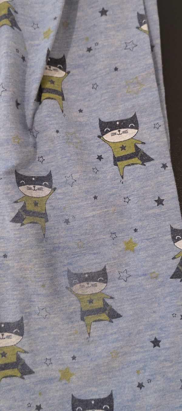 Hosen: Pumphose Superhelden Katze Blau Handmade Gr. 110 – Gebraucht aus Felben-Wellhausen von AWDienstleistungen 2