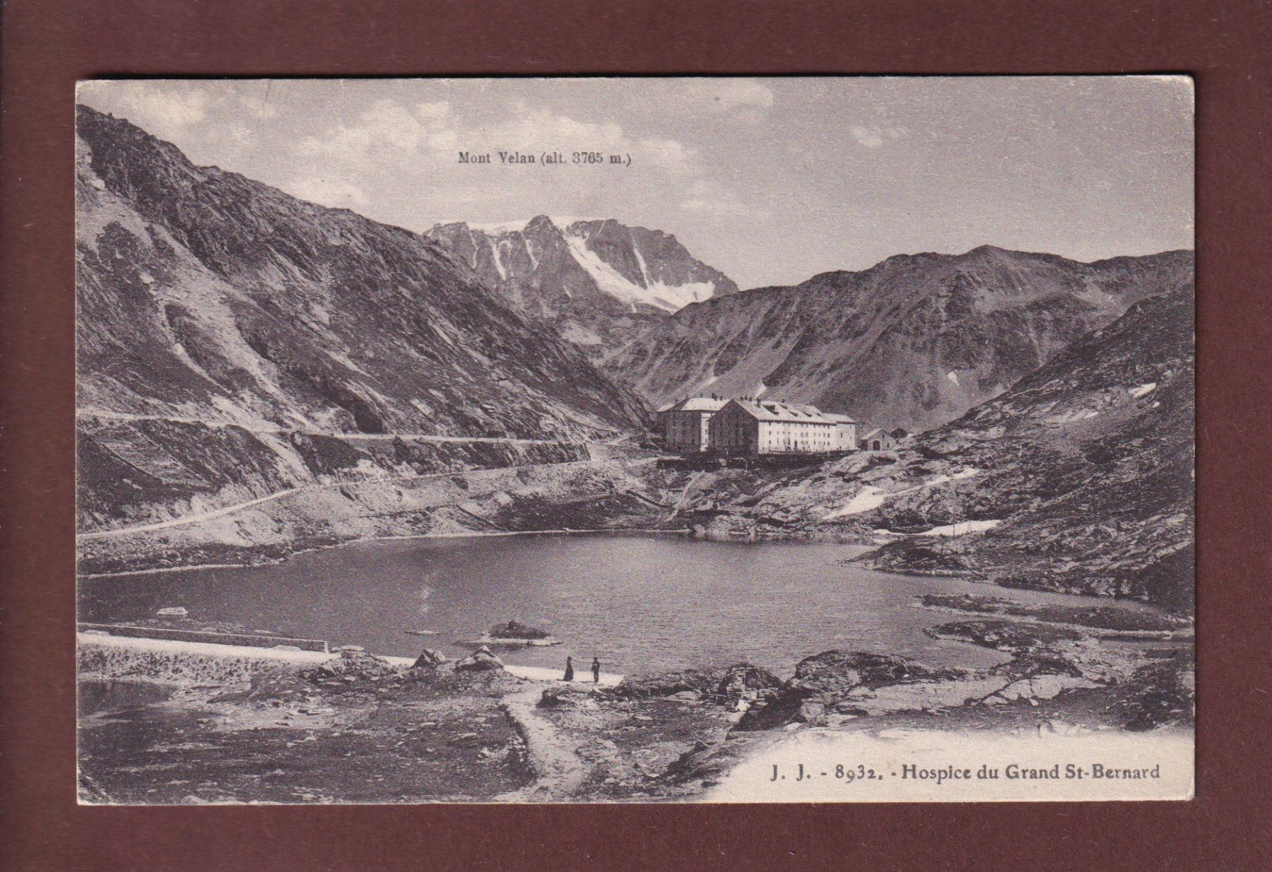 Cartoline postali: Hospice du GRAND-SAINT-BERNARD – Usato da Pully venduto da nicecards