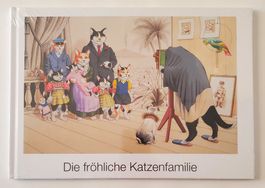 Die fröhliche Katzenfamilie - Kinderbuch original verpackt