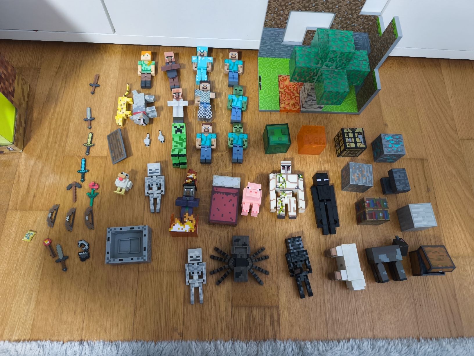 Figurines: Minecraft Figuren Sammlung original – D'occasion à Romanshorn par jam_2hrk