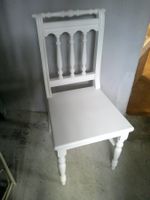 Stuhl weiss Landhausstil neu