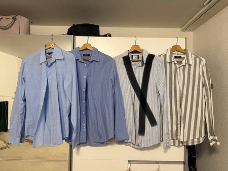 5x Herren Hemd M