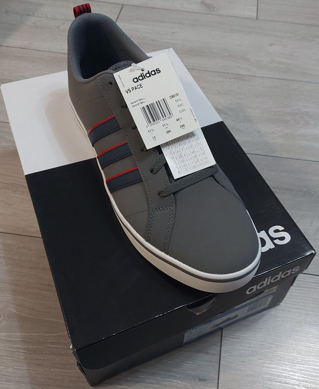 Herrenschuhe: Adidas VS Pace - Gr. 46 2/3 - Neu – Neu (gemäss Beschreibung) aus Urdorf von Wolda3