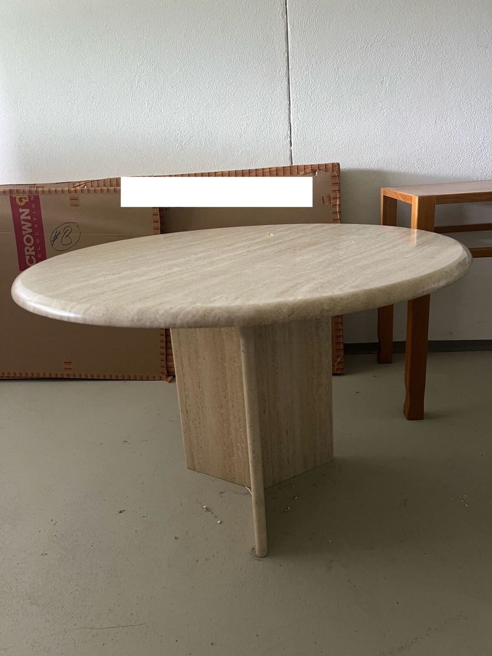 Tavoli: Travertin Naturstein Marmor Tisch – Usato da Romanshorn venduto da ras_b6lp 1