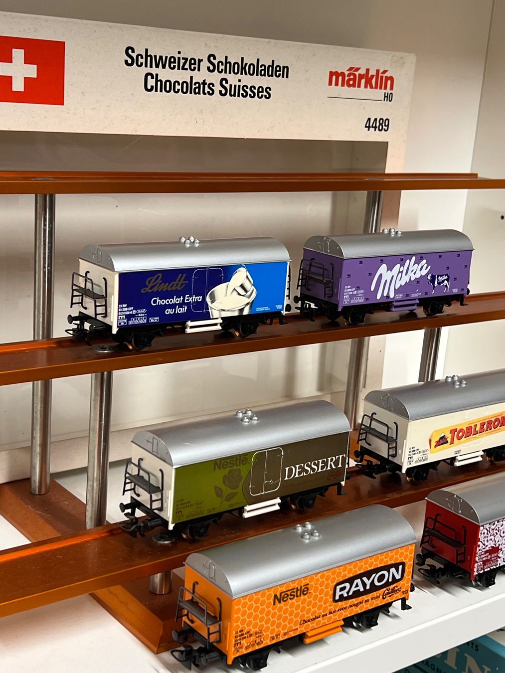 Märklin Modellini di ferrovie: Märklin 4489 Schweizer Schokolade  H0 AC – Usato da Geroldswil venduto da TopTrain54 2