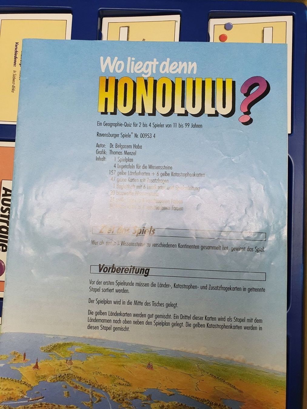 Ravensburger Giochi: Wo liegt den Honolulu ? Brettspiel – Usato da Oberdorf BL venduto da BaldenEagle 2
