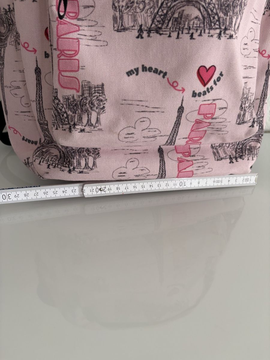 Rucksäcke: Rucksack rosa mit Paris Motiv – Gebraucht aus Bülach von kittygismo 3