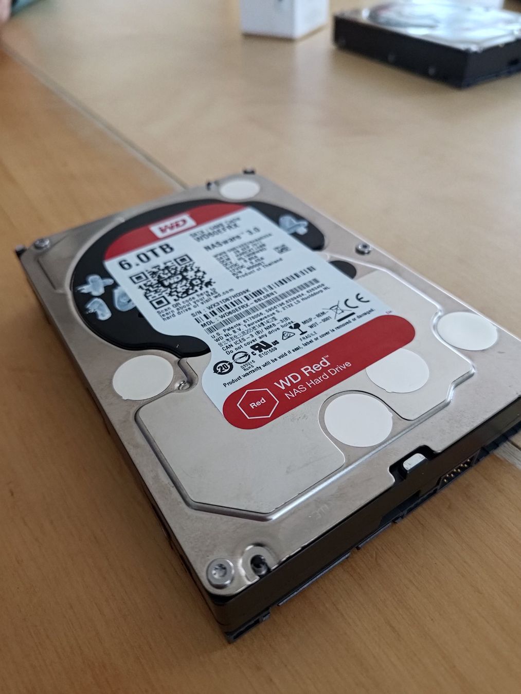 WD Red 6TB NAS Festplatte - NASware 3.0 (Gebraucht) in Matten b. Interl ...