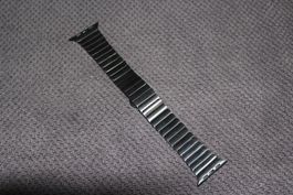 Link schwar metal apple watch 41mm 42mm series 8 9 10armband