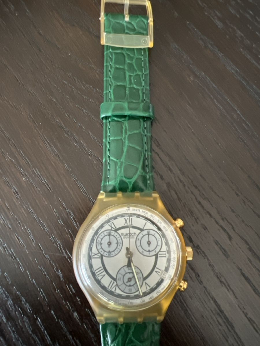 Swatch Orologi: Swatch Chrono (SCJ400) Clocher – Nuovo e nell'imballaggio originale da Künten venduto da Spike17 1