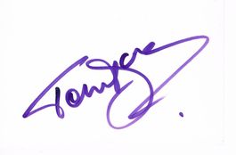 Tom Jones 1940- Autogramm signiert Karte 10x15cm