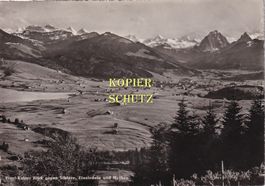 Etzel-Kulm - Blick gegen Sihlsee, Einsiedeln und Mythen
