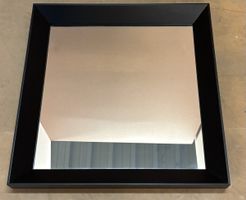 Schwarzer Spiegel 46cmx46cm Wandspiegel Top Zusta