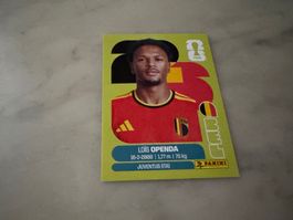 Panini FIFA Fussball WM 2026 Sticker Loïs Openda Bel 19