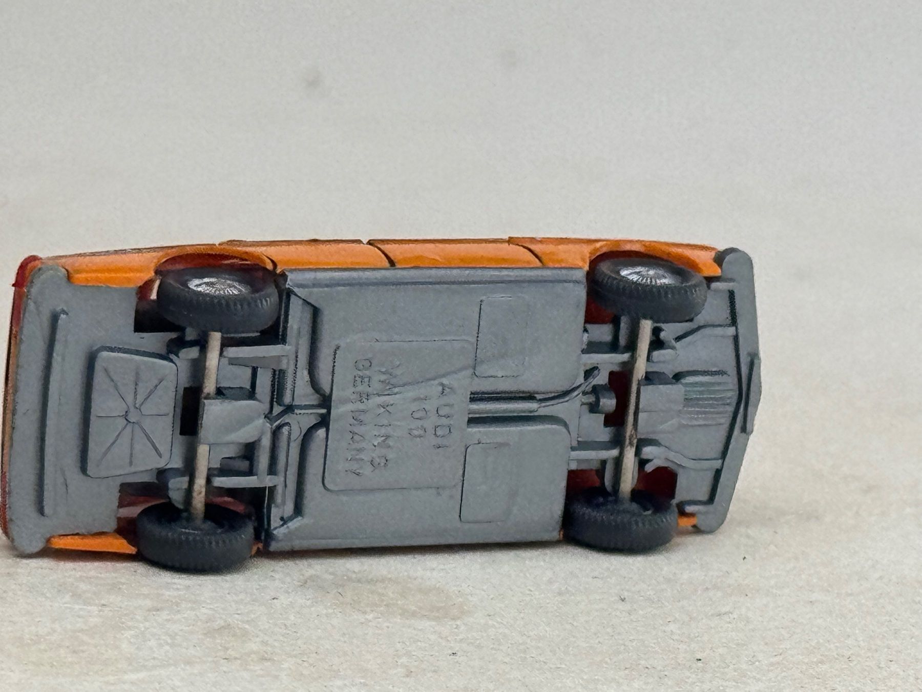 Fiat Modellini d'auto: GB2- Wiking Audi 100 orange – Usato da Elm venduto da Wikmtz 2