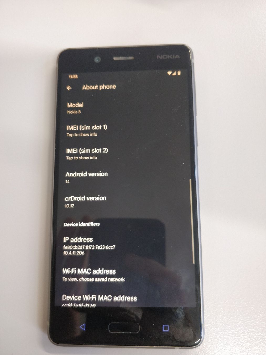 Nokia Telefoni cellulari / Smartphones: Nokia 8 TA-1004 – Usato da Flawil venduto da rcnkr 1