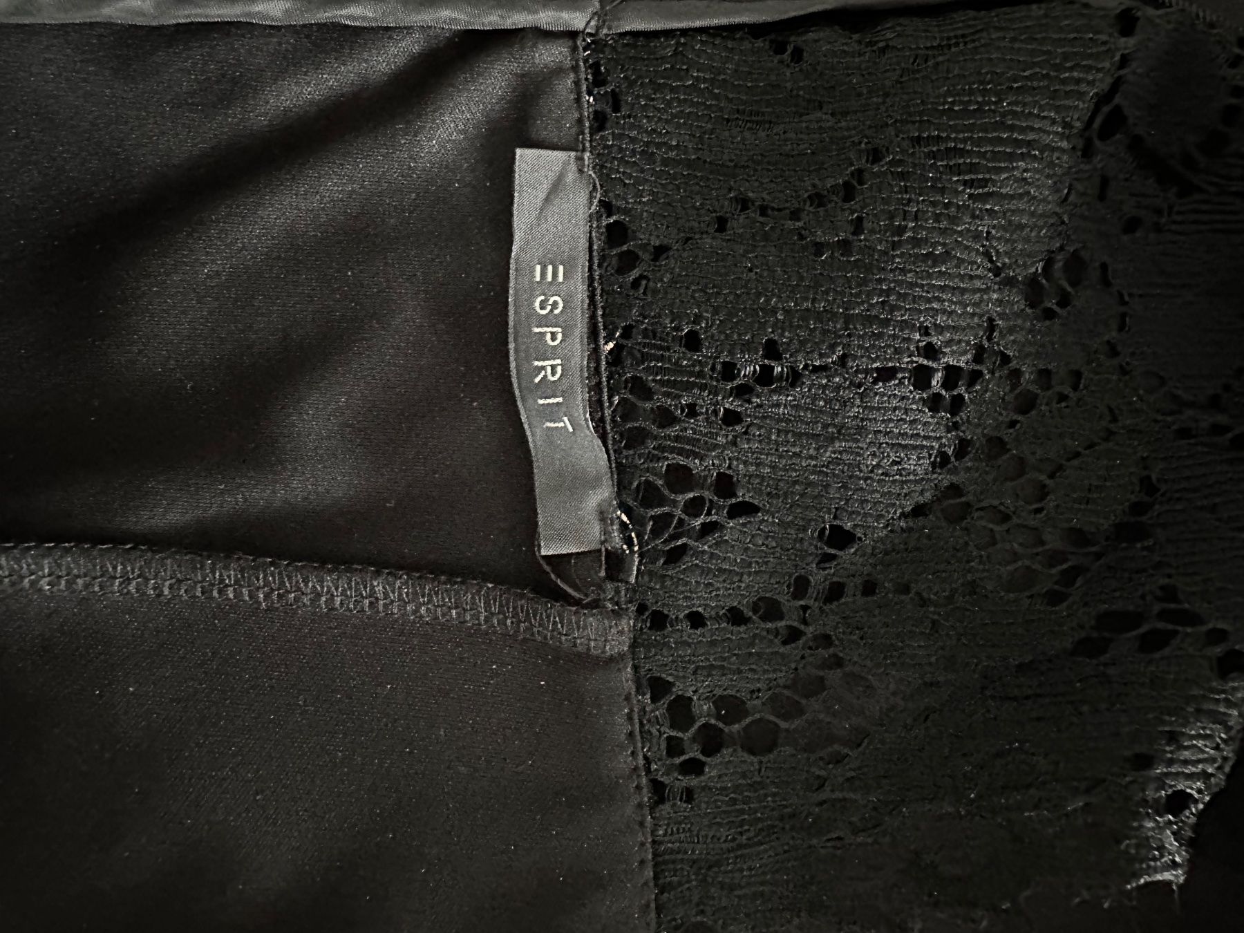 Esprit Vestiti: Schickes, schwarzes Spitzenkleid – Usato da Zug venduto da Angelina_65 3