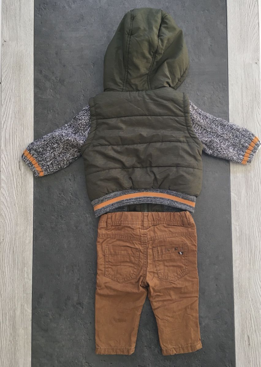 Lotti & Set di vestiti: Ensemble veste et pantalon 6 mois – Nuovo (secondo la descrizione) da Liddes venduto da Couik 1