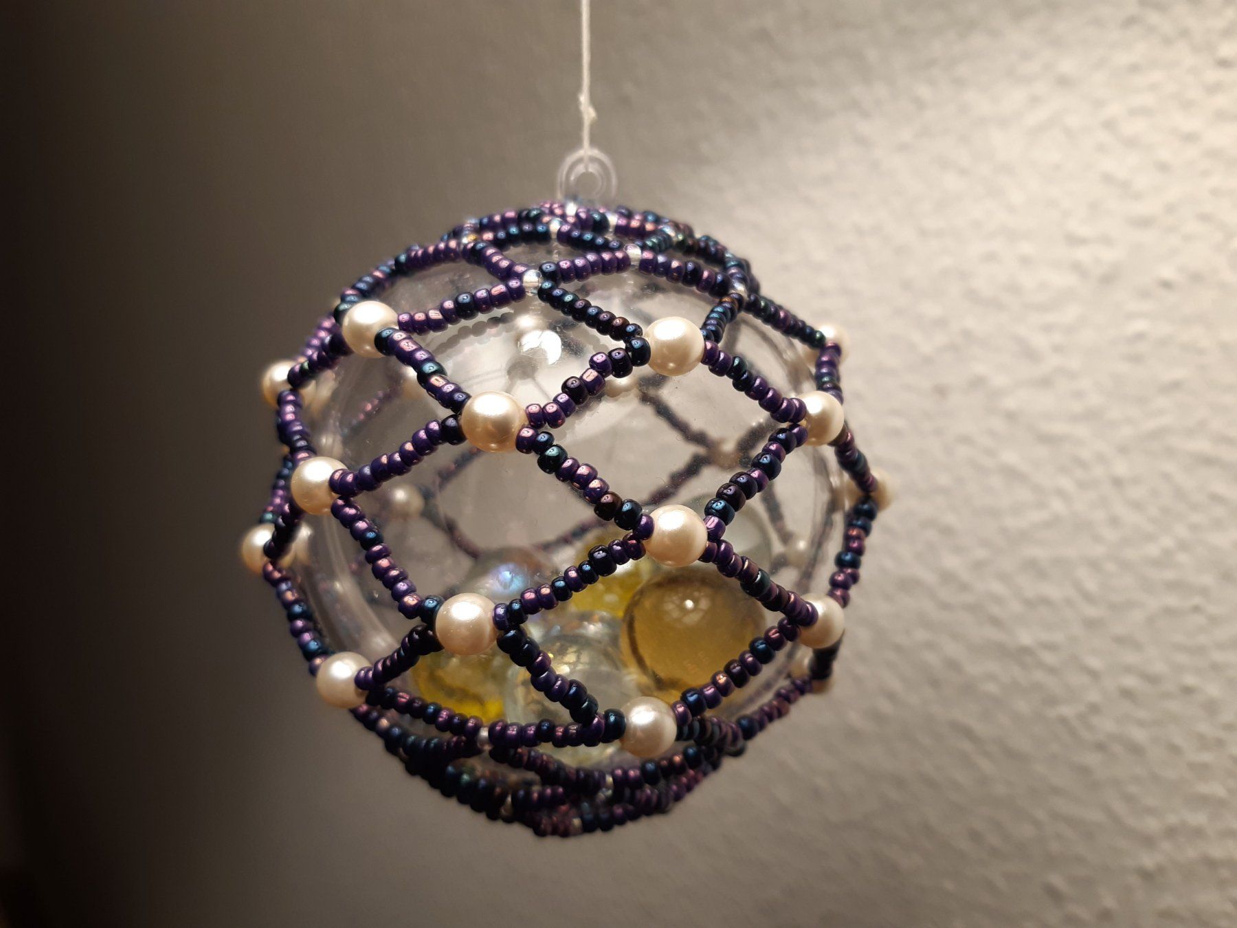 Toutes les décorations: Kugel in Perlennetz – D'occasion à Windisch par Re_ 7