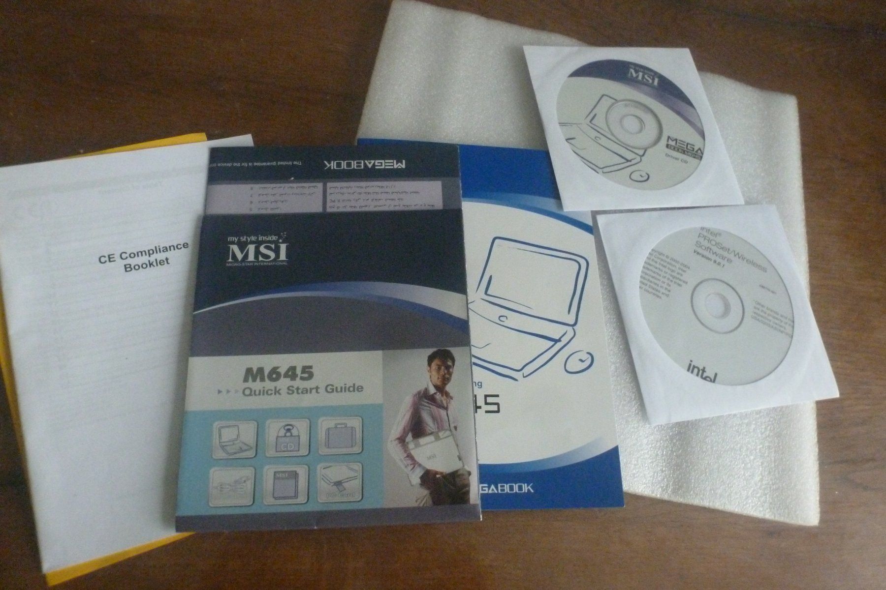 MSI PCs: MSI M645 Megabook Manual – Gebraucht aus Emmen von newdeal1970 4