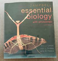 Buch „Essential biology“ with physiology, Pearson