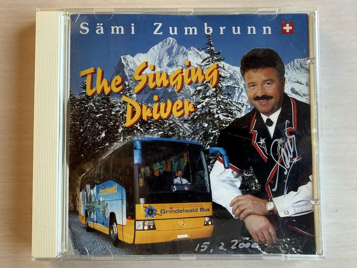 CD: Sämi Zumbrunn CD - The Singing Driver – Usato da Oberried Brienz venduto da Chyara