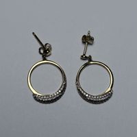 Boucle d’oreille en Argent, plaqué OR