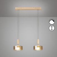 LED Pendelleuchte, 2 Spots,64 cm x 20 cm