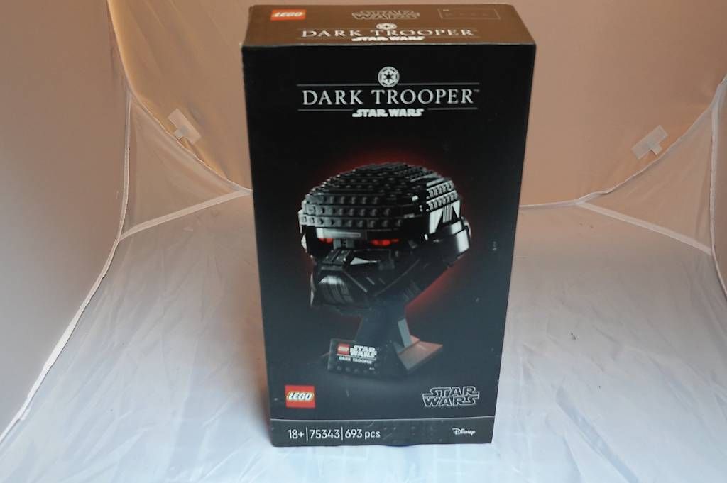 Lego Giocattoli: Lego® 75343 Star Wars Dark Trooper Helm – Nuovo e nell'imballaggio originale da Schaan venduto da Klemmbausteine