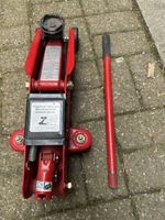 Neuwertiger Wagenheber / Trolley Jack, Rot, Top Zustand!