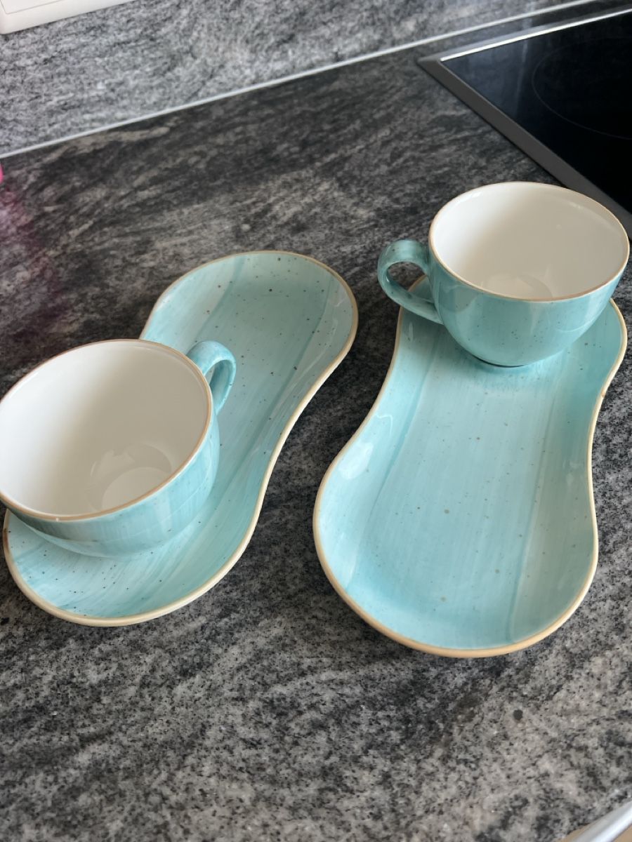 Set di piatti: Service Tasse Teller Dessert  – Usato da Unterägeri venduto da angeljusti