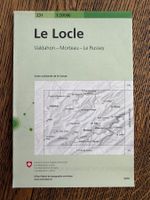 Landkarte: Le Locle - 1:50‘000 - 2019 - SWISSTOPO