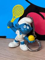 Tennisspieler-Schlumpf Schlüsselanhänger