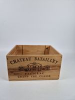 Holzkiste Chateau Batailley