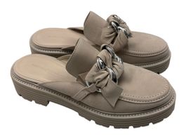 Loafer von Kennel+Schmenger 39 sand greige Slipper Wildleder