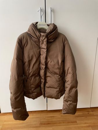 Gold-braune Max Mara Winterjacke Damen