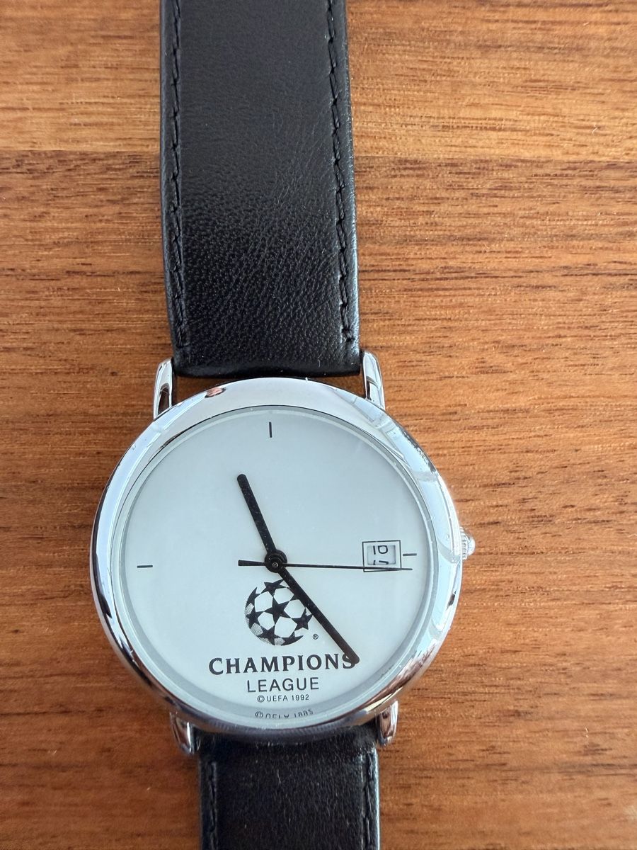 Orologi: Uhr Champios League, UEFA 1992 – Usato da Worb venduto da Soben 1