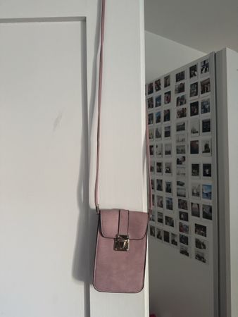 Umhaengetasche Rosa Kunstleder guter Zustand
