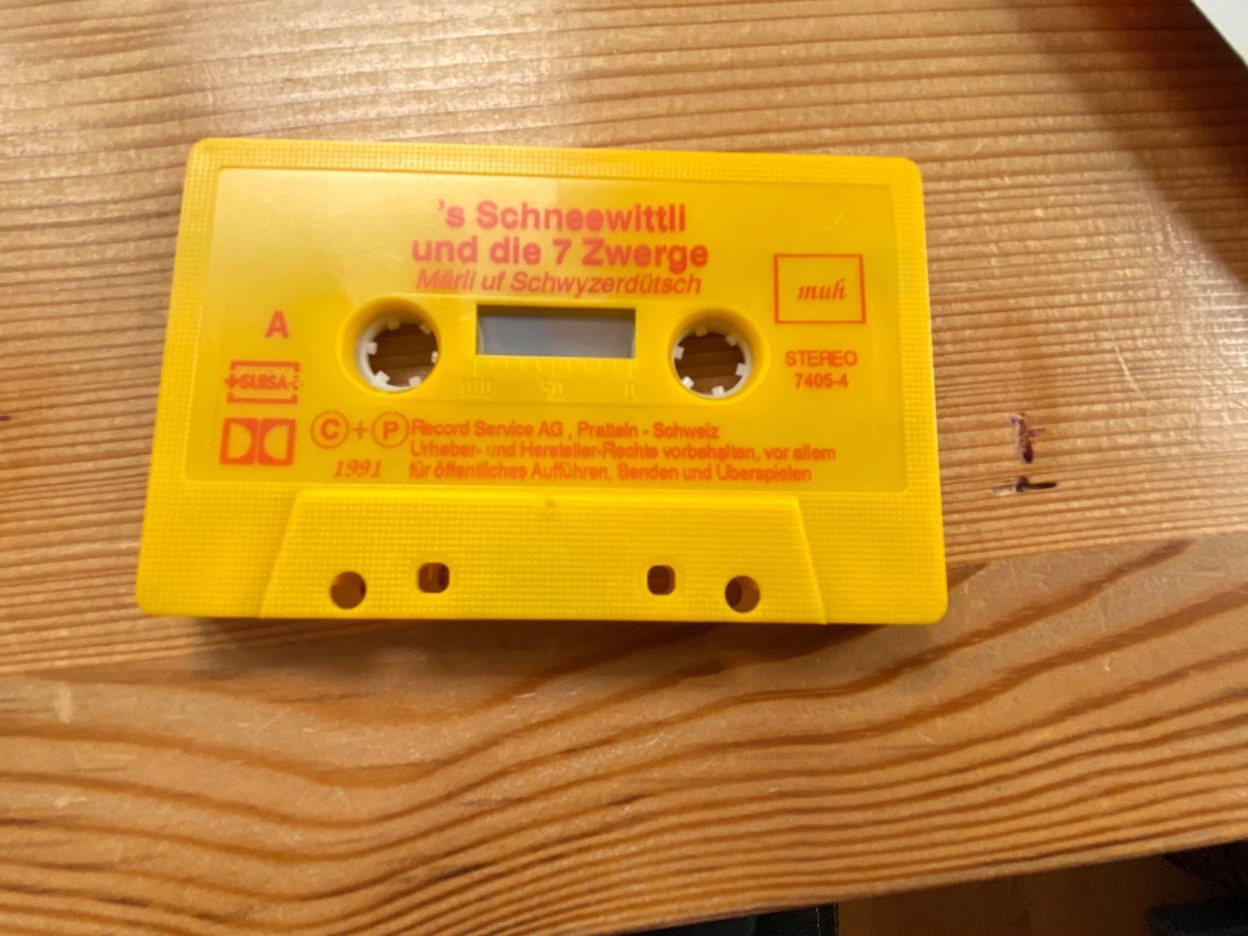 Kompaktkassetten: Kassette – s‘Schneewittli – Gebraucht aus St.Gallen von kingsamas 5
