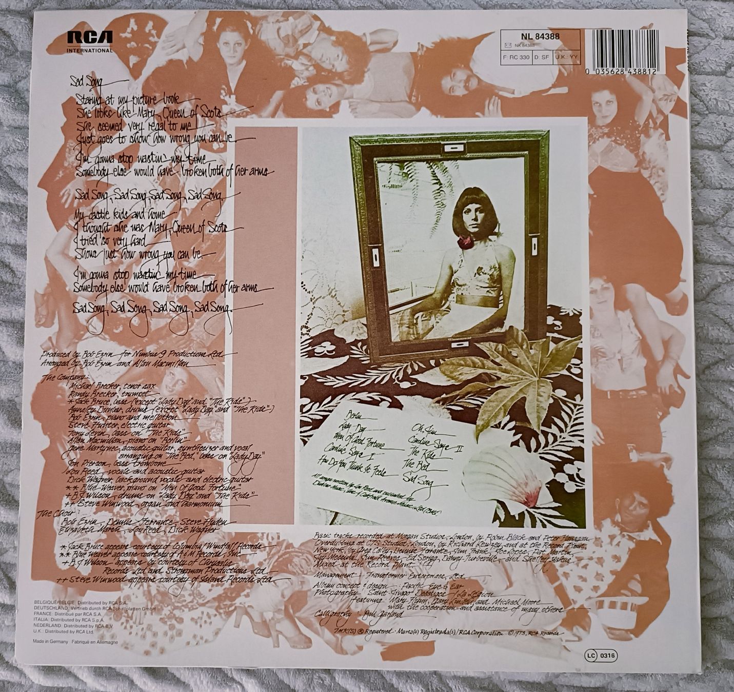 Dischi in vinile: LOU REED - Berlin LP – Usato da Luzern venduto da cryptonic79 1