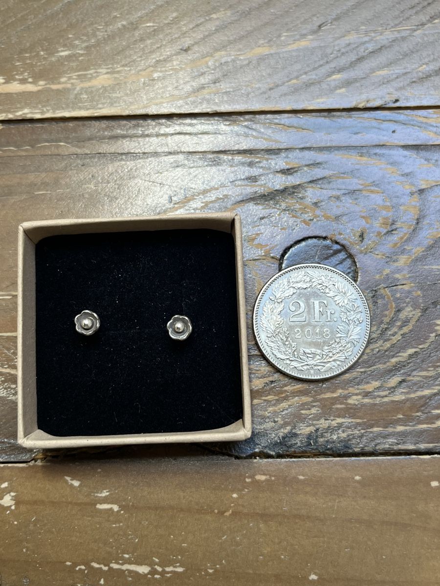 Orecchini pendenti & Orecchini a lobo: Blumen-Ohrstecker Silber 925 – Nuovo (secondo la descrizione) da Worb venduto da alfiie824 1