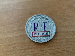 Französische Polizei Medaille / Abzeichen