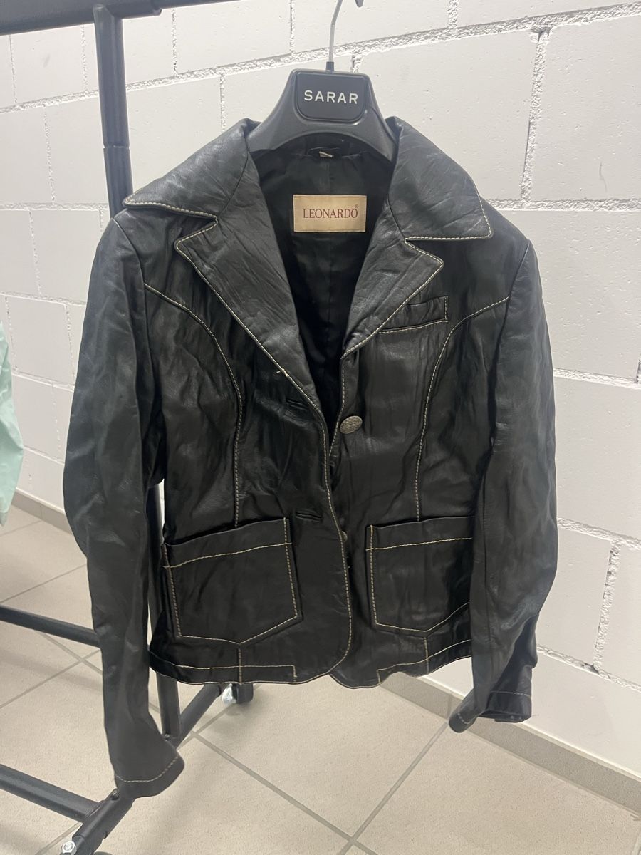 Giacche: Leonardo Lederjacke Gr. 34 – Usato da Bad Ragaz venduto da mfp29889