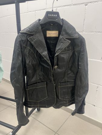 Leonardo Lederjacke Gr. 34