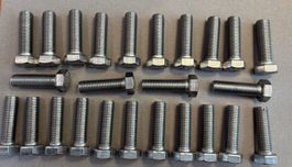 25 Sechskantschrauben M 16 x 55
