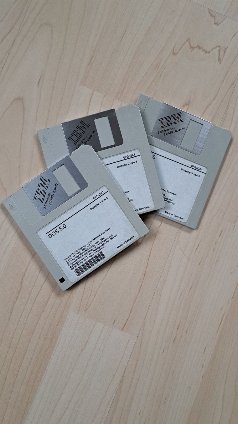 IBM Software: IBM Computer Software Microsoft DOS Version 5.0 - NEU – Neu (gemäss Beschreibung) aus Muttenz von  5
