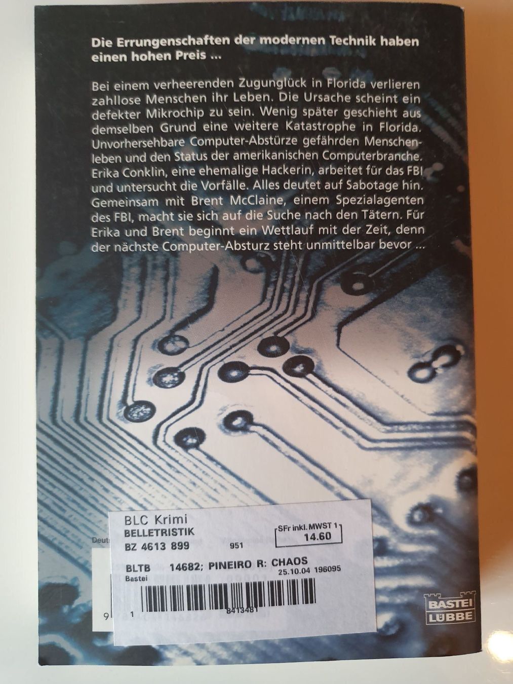 Livres: R. J. Pineiro - Ch@os Chaos – D'occasion à Oberdorf BL par BaldenEagle 1